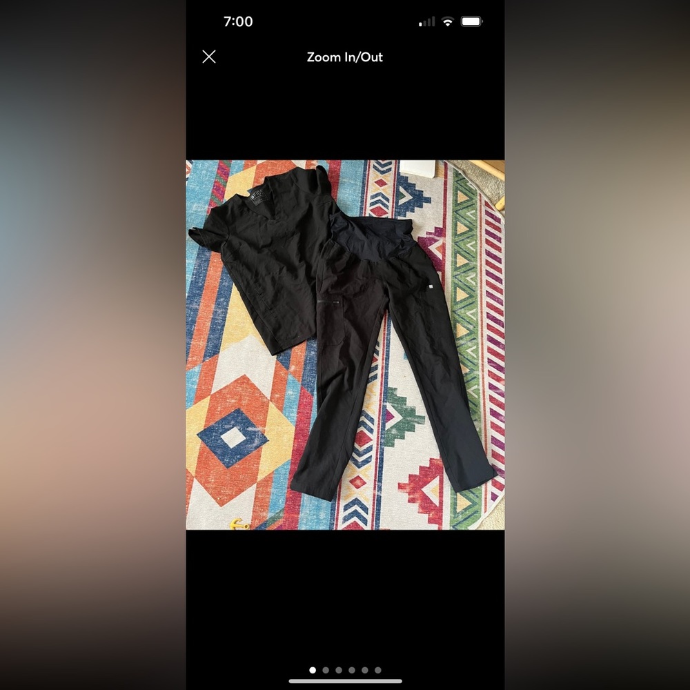 FIGS maternity scrubs